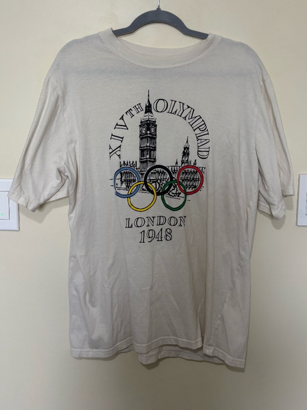 Men’s L London Olympics XIV 1948 T-Shirt by Heritage
